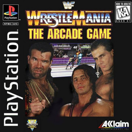 WWF WrestleMania - The Arcade Game (USA) Cover